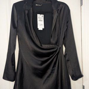 ZARA Double Breasted Blazer Dress